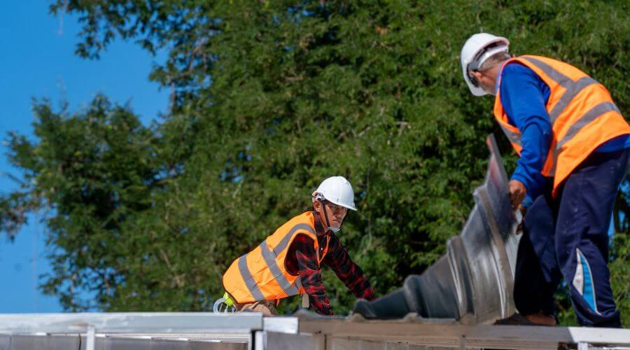 Professional metal roof installation in Acme, WA
